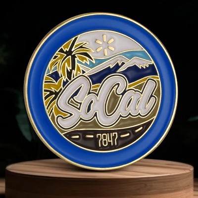 1-1/2" Economy Soft Enamel Pin